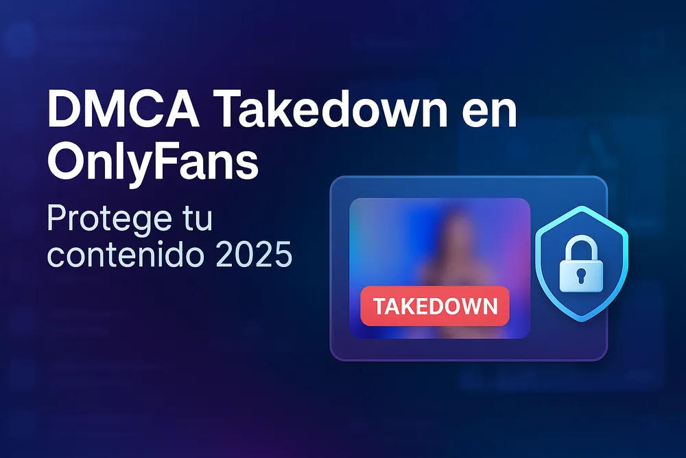 DMCA Takedown en OnlyFans: protege tu contenido 2025