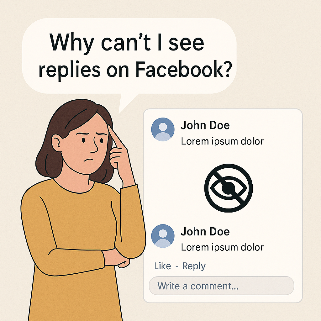 Why Can’t I See Replies on Facebook? 