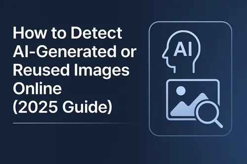 How to Detect AI-Generated, Fake or Stolen Images Online