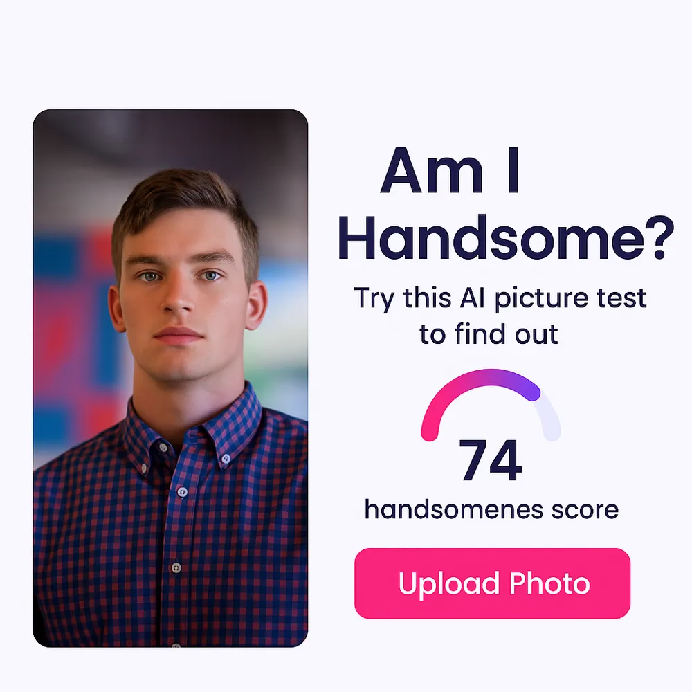 am I handsome picture test