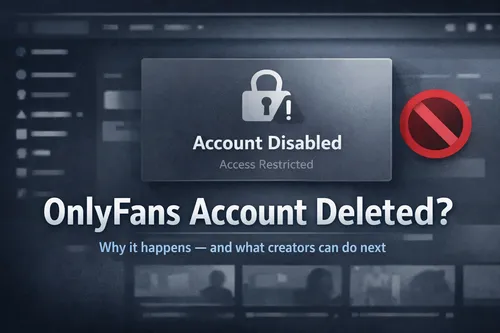 Why OnlyFans Accounts Get Deleted or Terminated