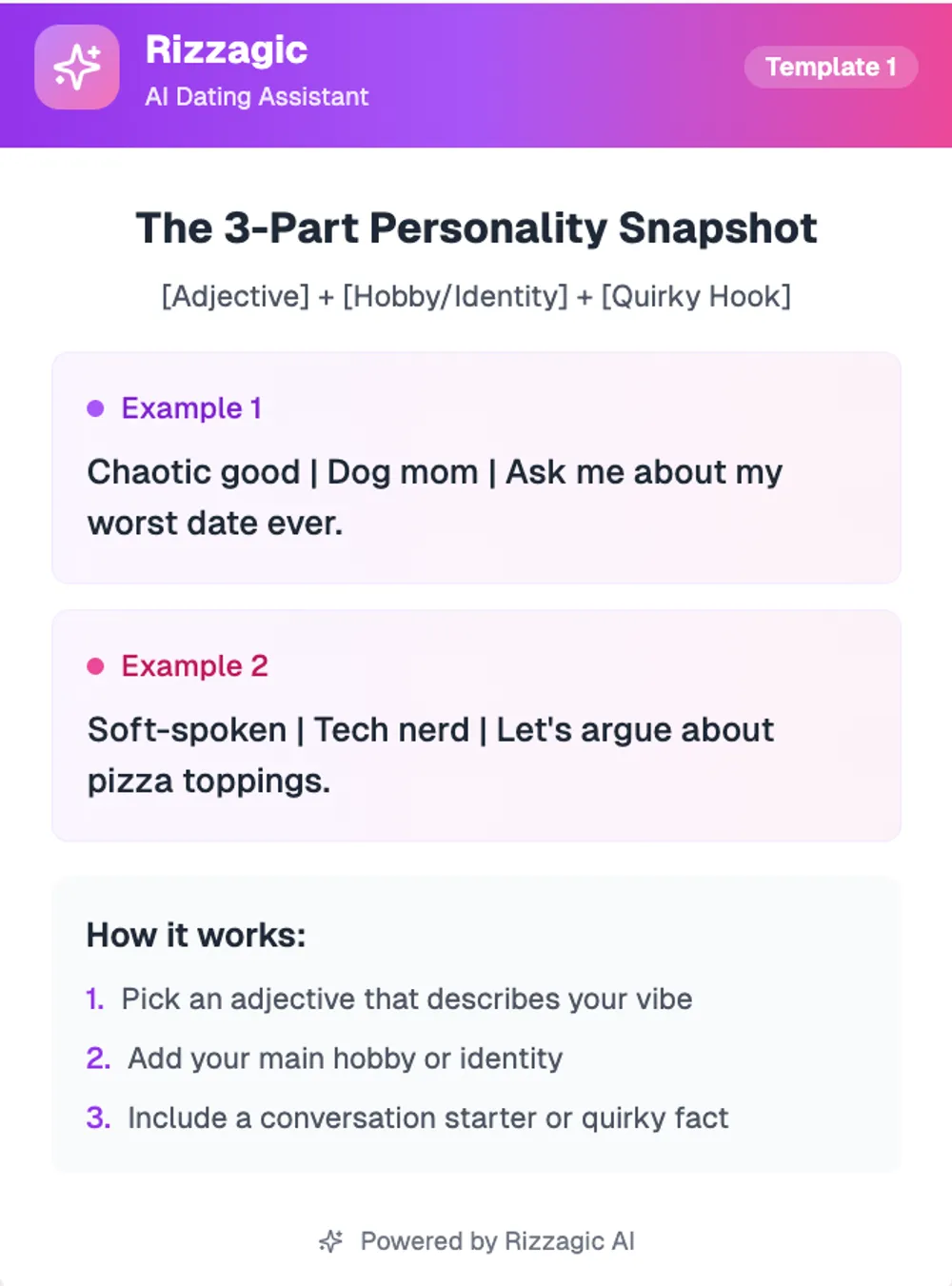 Best Fun Dating Bio Examples