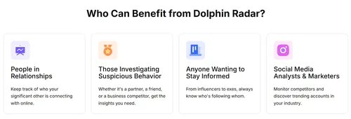who can benifit from dolphin radar
