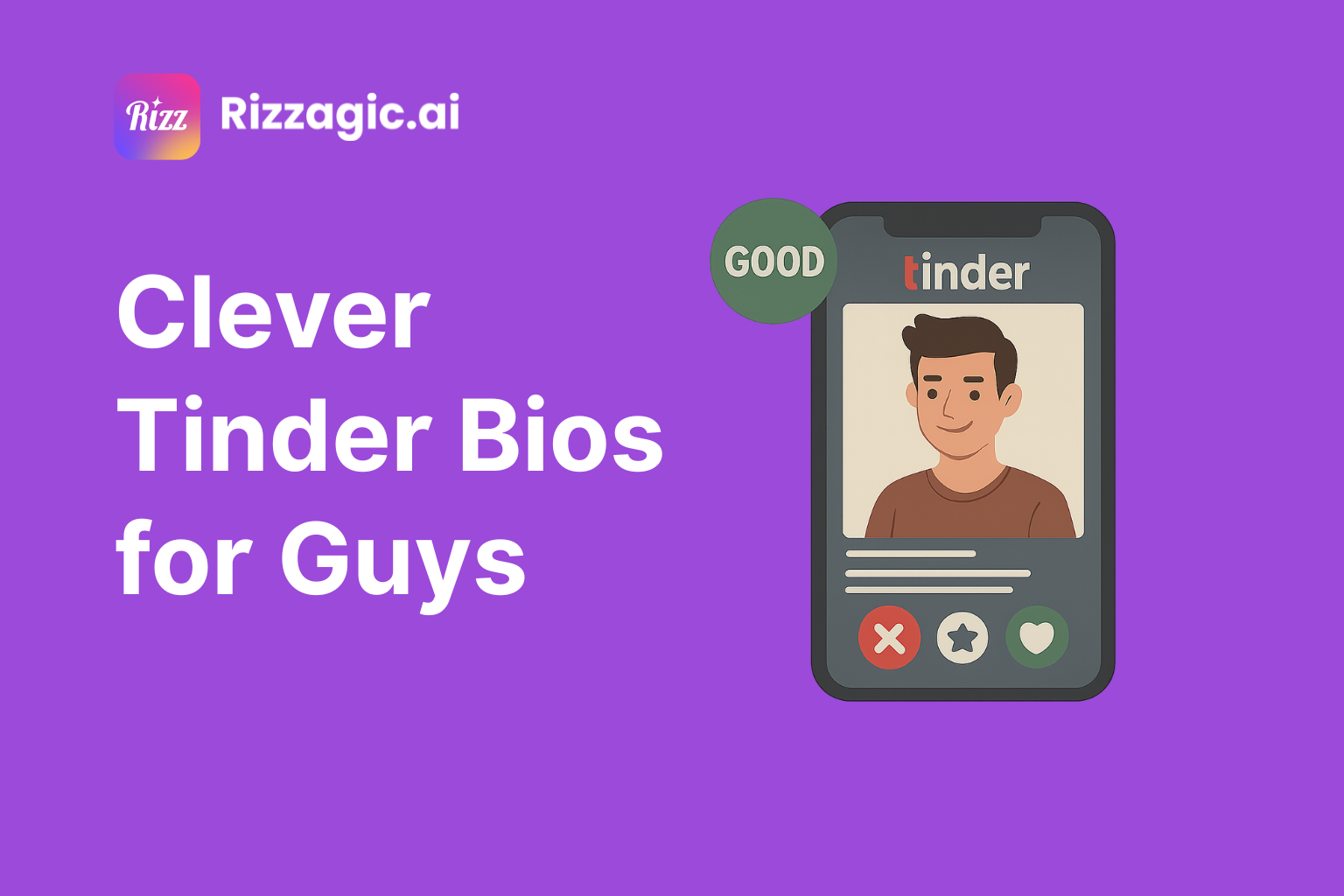 75+ Clever Tinder Bios for Guys That Actually Work (2025)