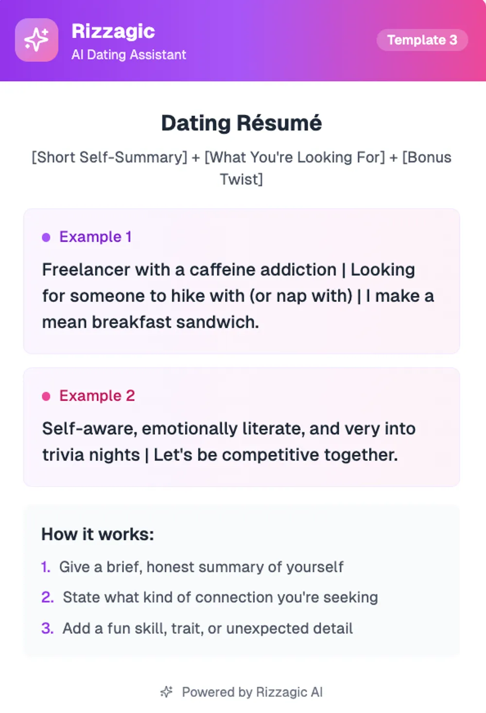 Best Fun Dating Bio Examples