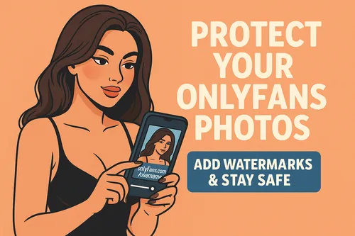 How to Add OnlyFans Watermarks to Photos and Prevent Leaks?