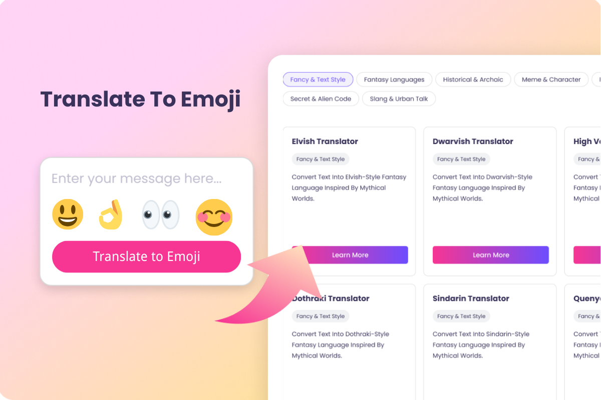 Emoji Translator
