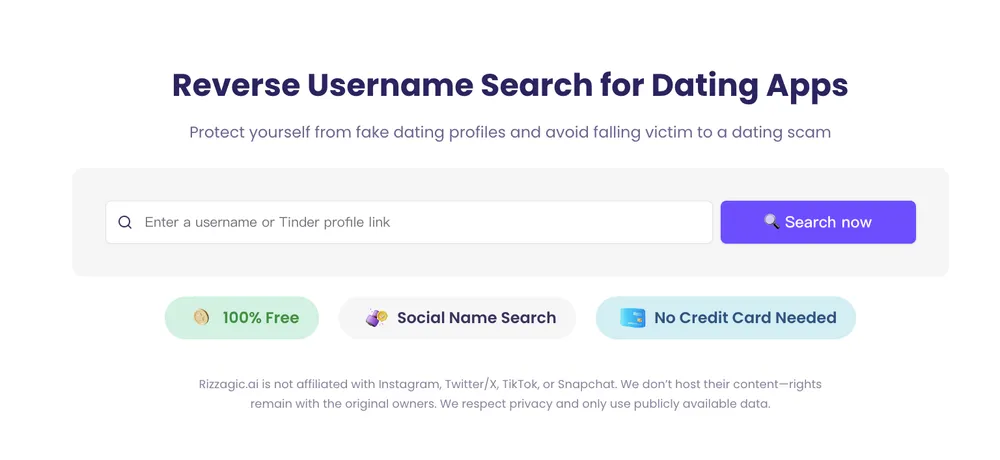 How to Verify Someone from a Dating App Using Their Username