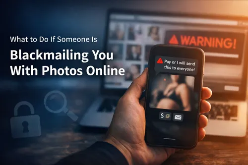 Was, wenn dich jemand im internet mit einem bild erpresst