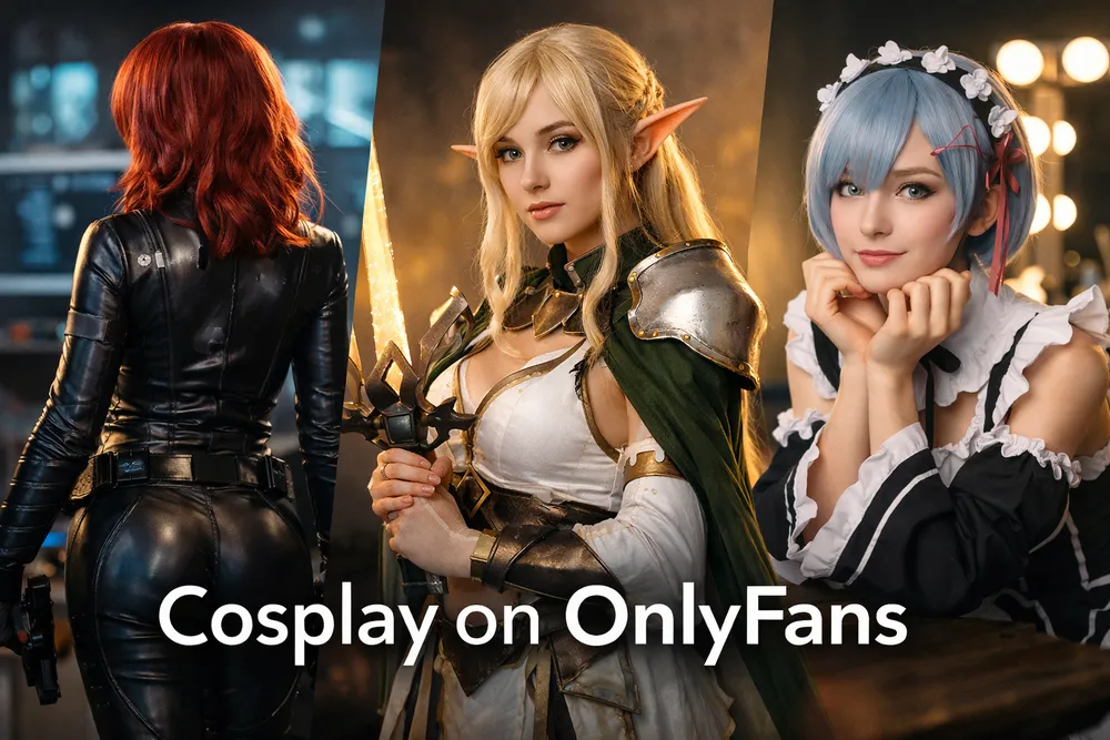 cosplay creators on onlyfans studio style portraits