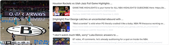 Reverse Video Search