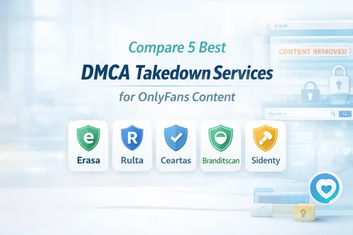 Compare 5 Best DMCA Takedown Services for OnlyFans Content