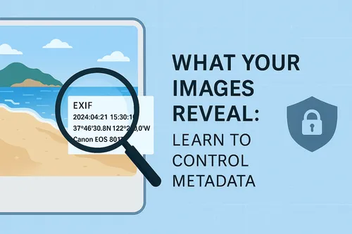 How to Get Image Metadata: View, Clean, and Protect It