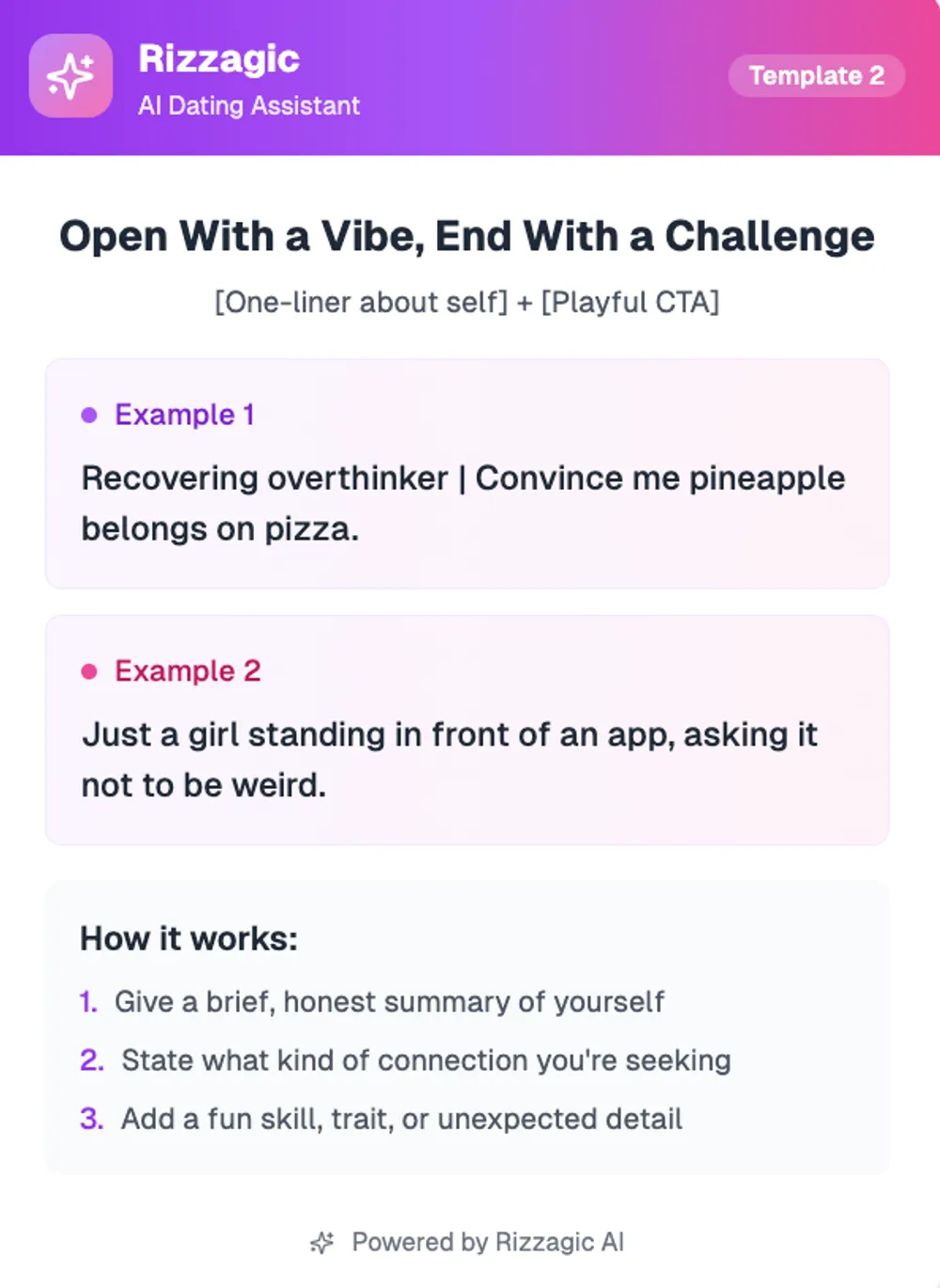 Best Fun Dating Bio Examples